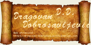 Dragovan Dobrosavljević vizit kartica